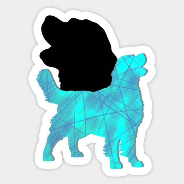 Golden Retriever Sticker by ImaginativeWild